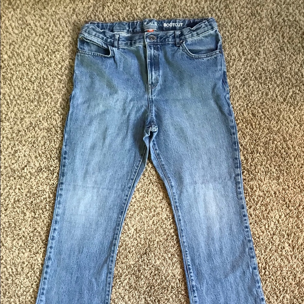 Children’s place bootcut blue jeans 16H